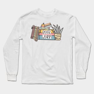 Book Worm World Book Day for Book Lovers Library Reading Long Sleeve T-Shirt